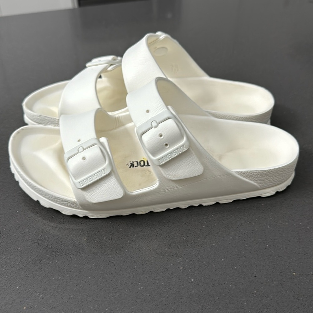 Birkenstock Arizona Eva White Sandals